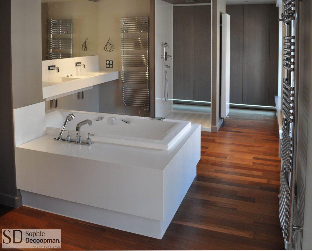 Aménagement intérieur Salle de bain baignoire