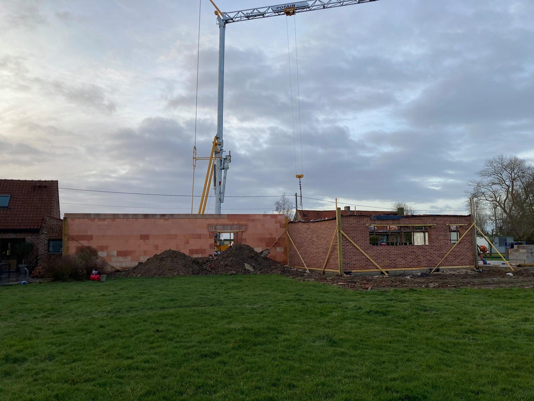 Construction neuve bureaux Pocholle Hauts de France