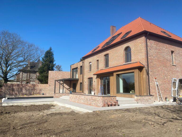 creation terrasse exterieure grand format pocholle chantier