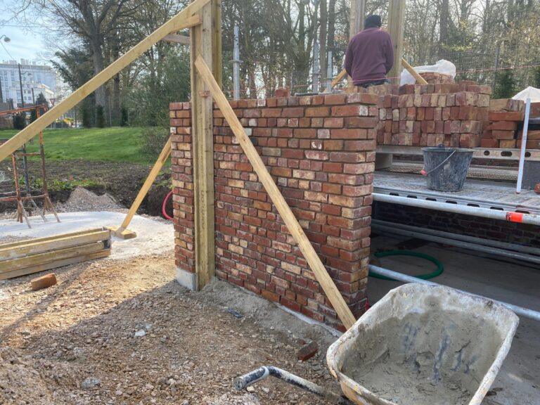 construction pool house saint omer pocholle chantier 04